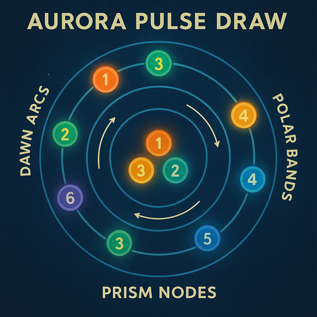 Aurora Pulse Draw illustration