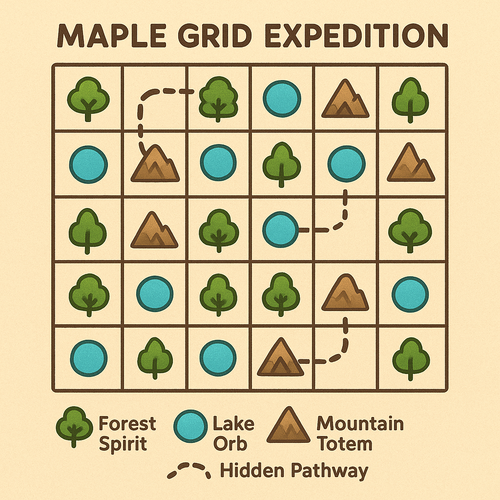 Maple Grid Expedition illustration